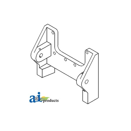 A & I Products Drawbar Support Casting 16" x13" x5" A-389360R1